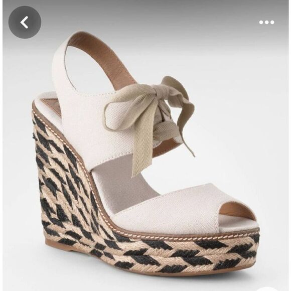 Tory Burch Linley High Wedge Espadrilles - Picture 2 of 15